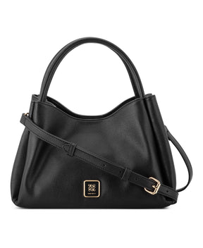 Dorsey Black Satchel Bag