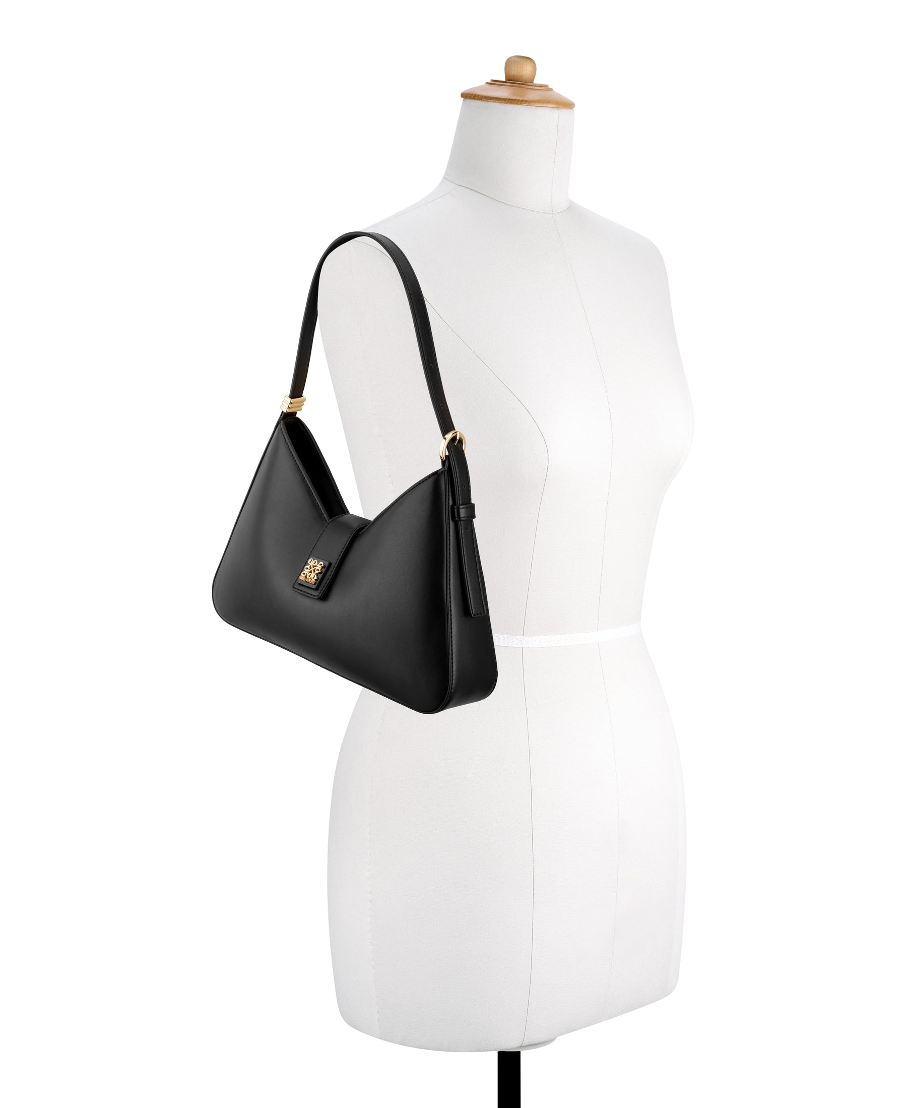 Kallin Black Shoulder Bag