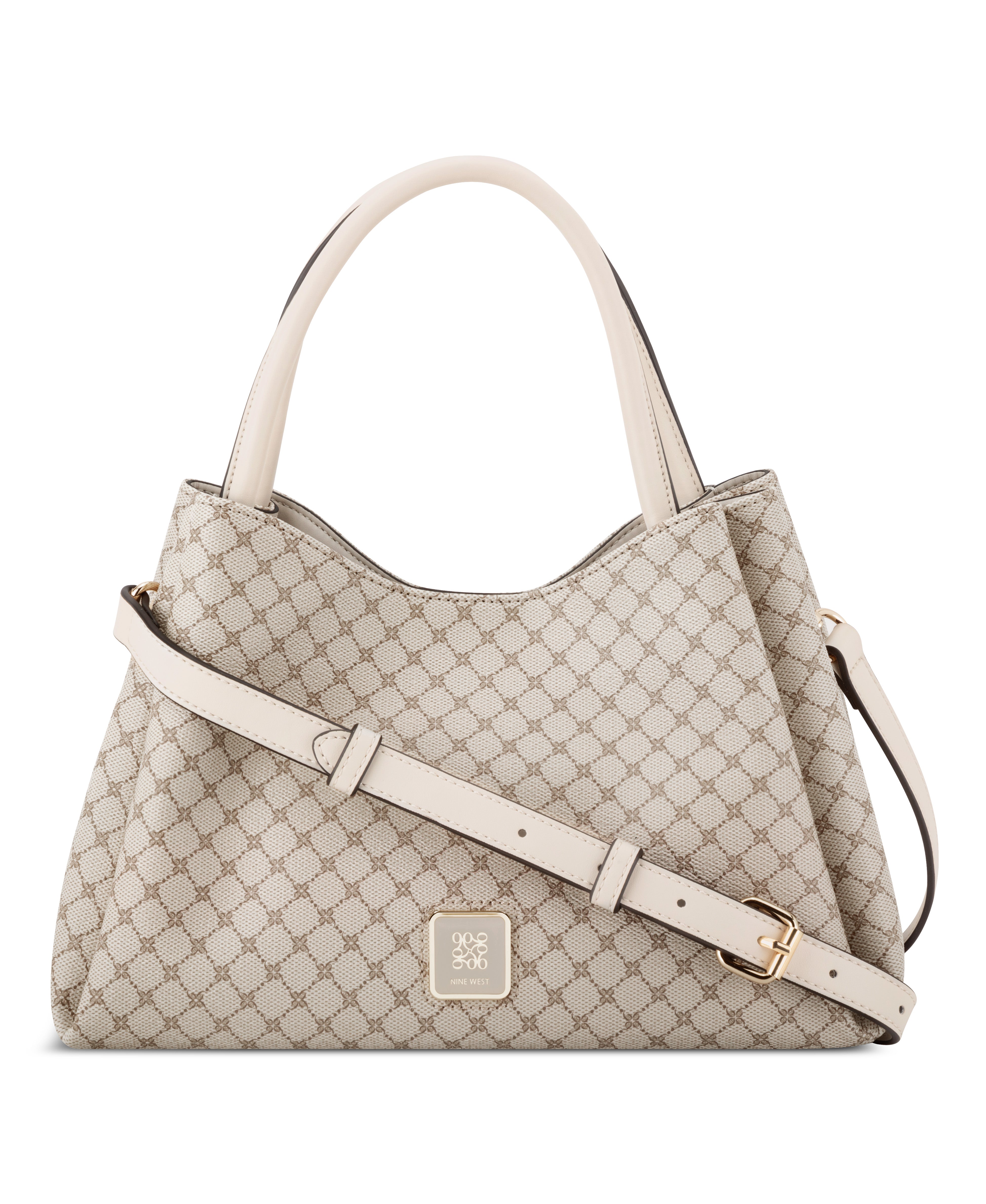 Dorsey Dark Beige Satchel Bag