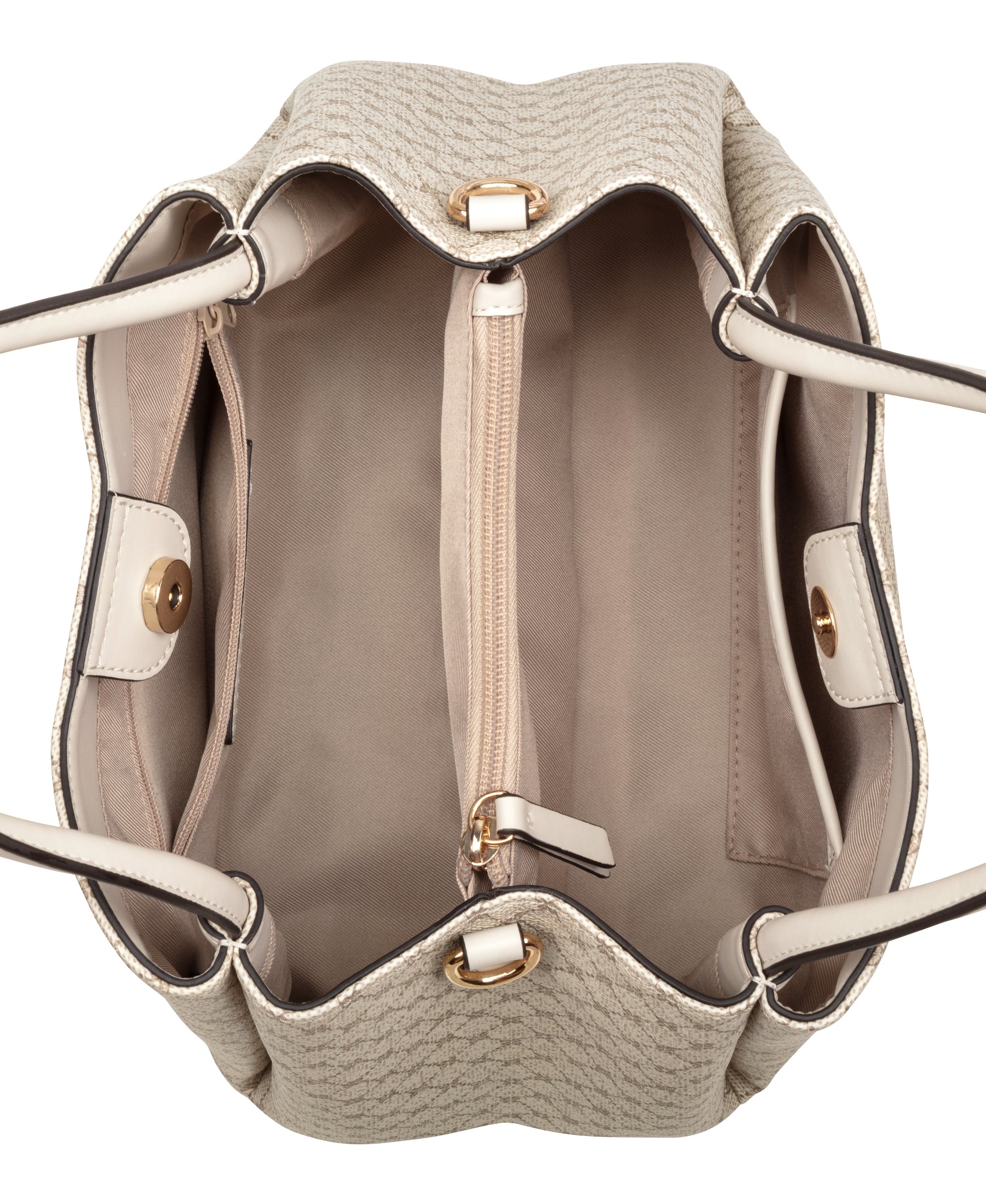Dorsey Dark Beige Satchel Bag