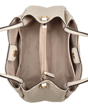 Dorsey Dark Beige Satchel Bag