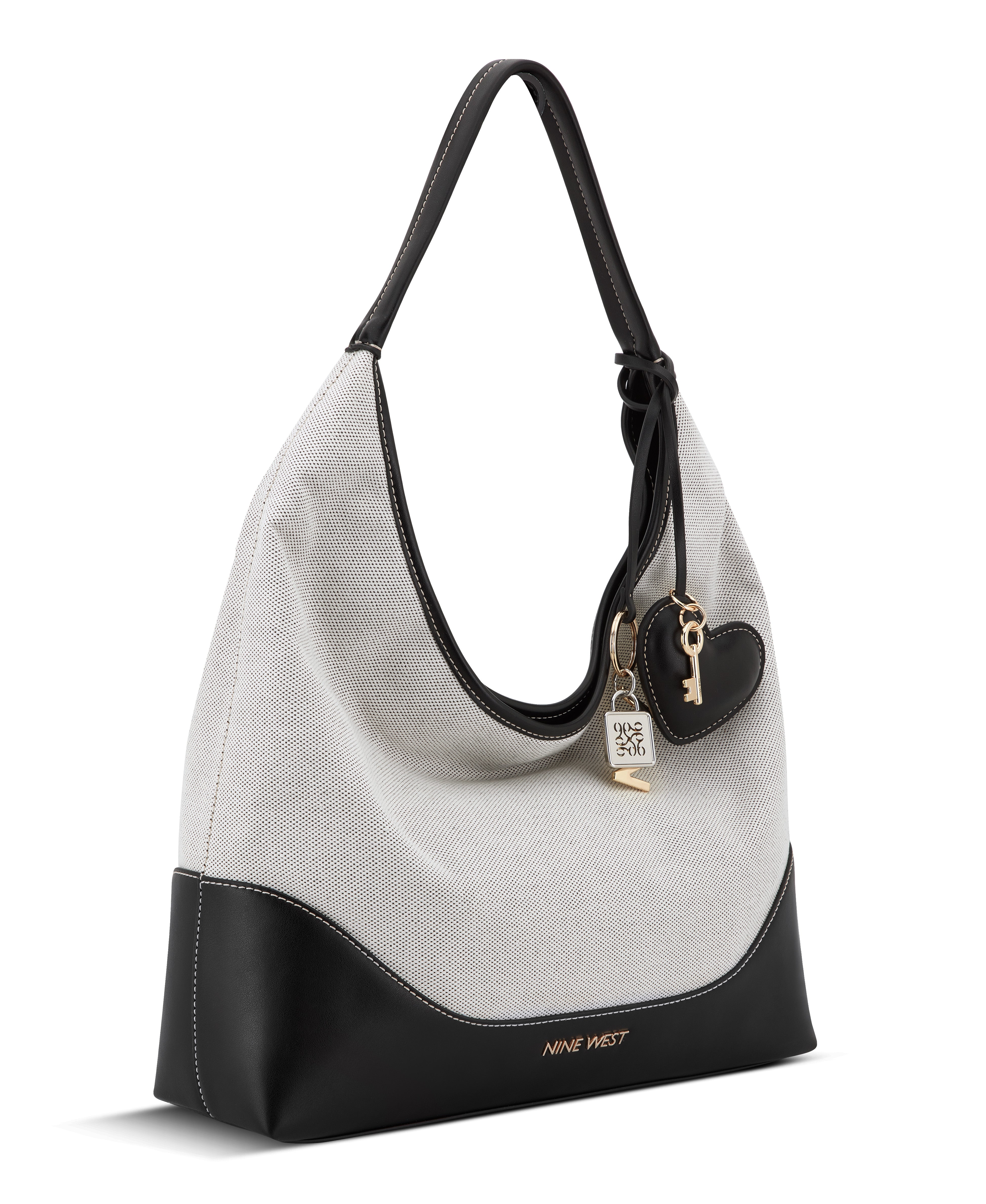 Keylee Light Grey Hobo Bag