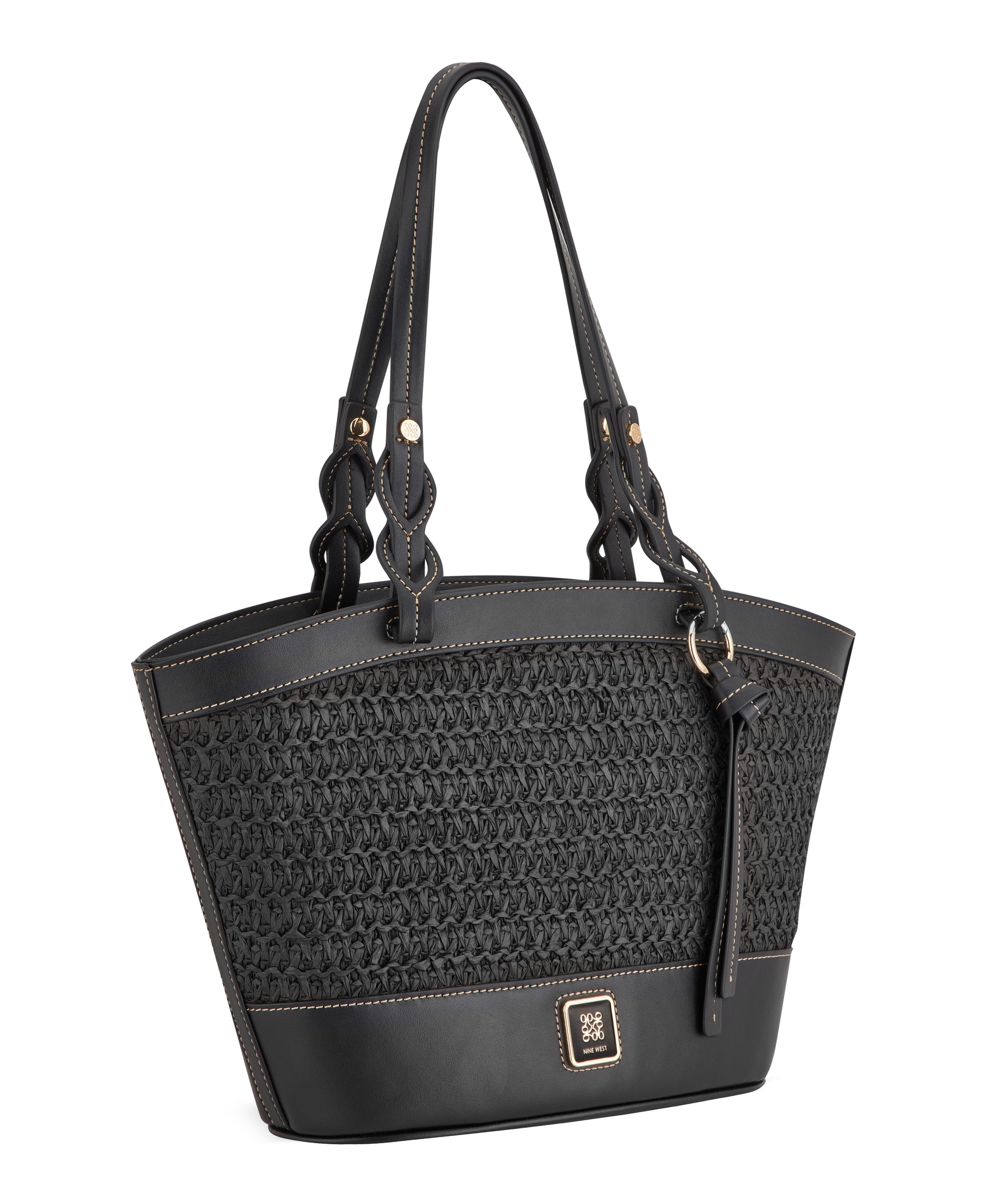 Nefi Black Tote Bag