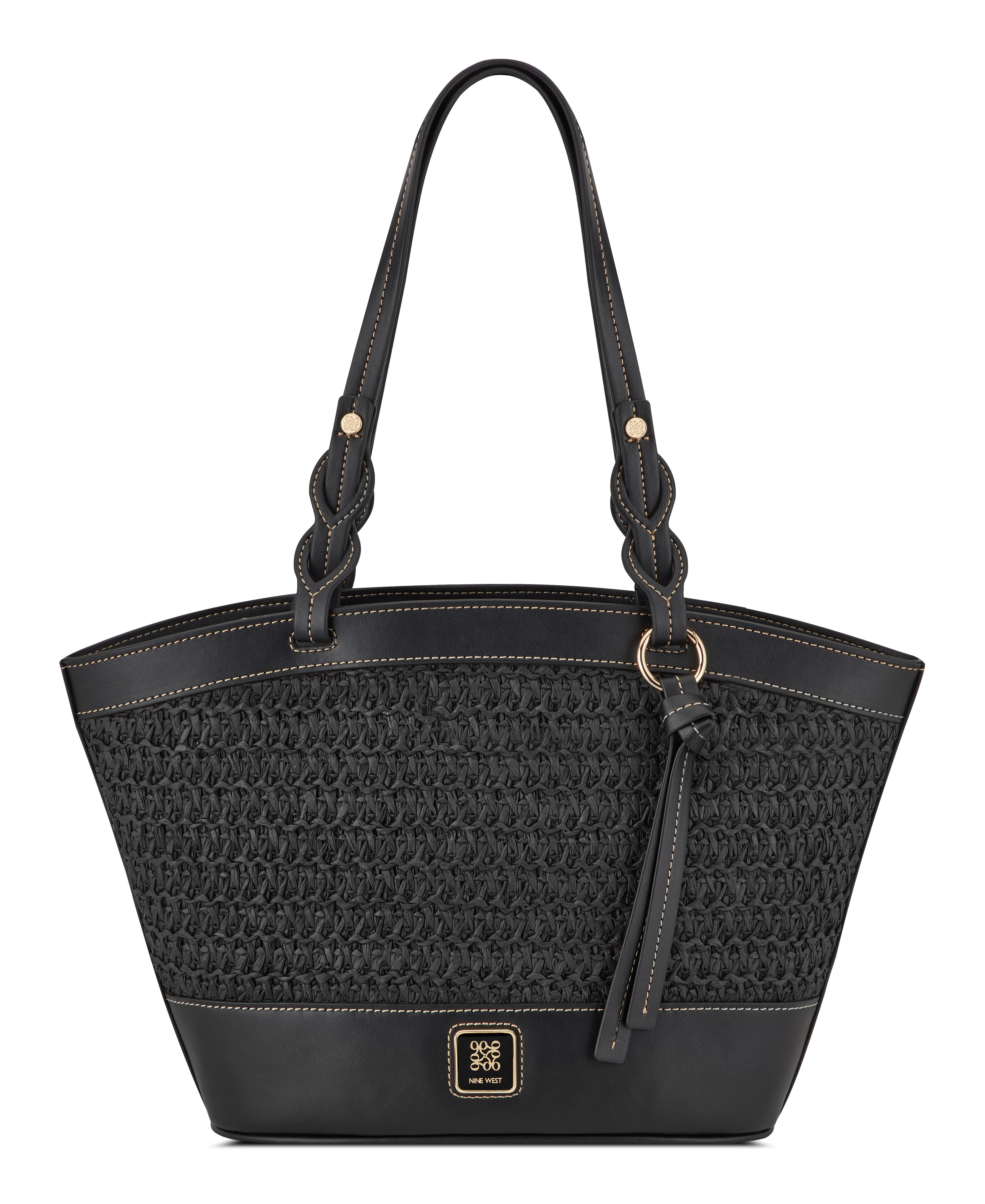 Nefi Black Tote Bag