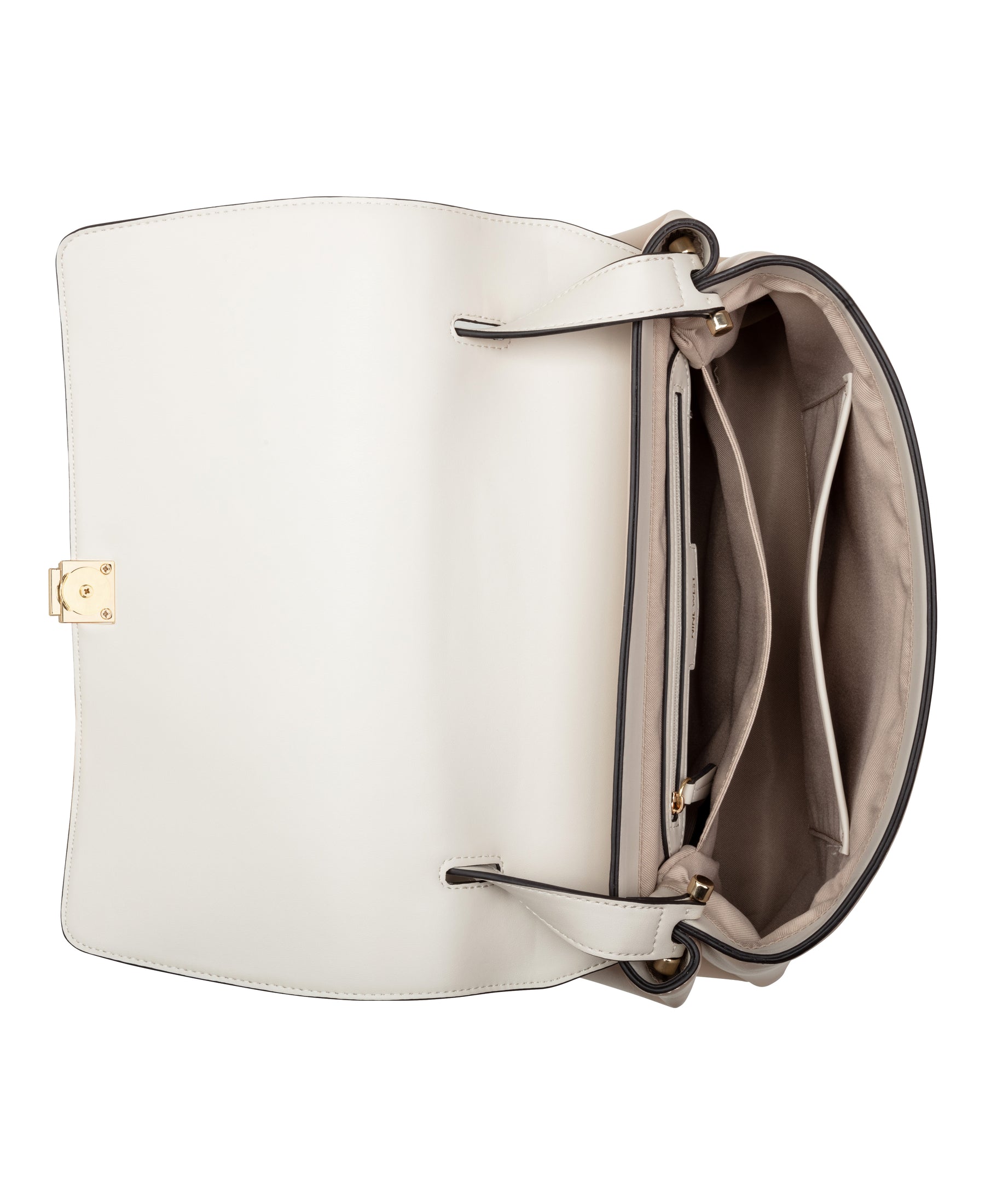 Elowyn Dark Beige Shoulder Bag