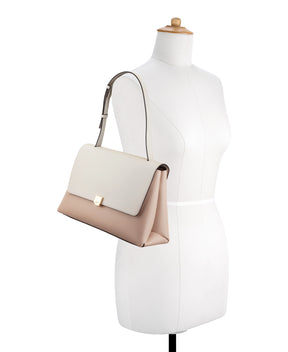 Elowyn Dark Beige Shoulder Bag