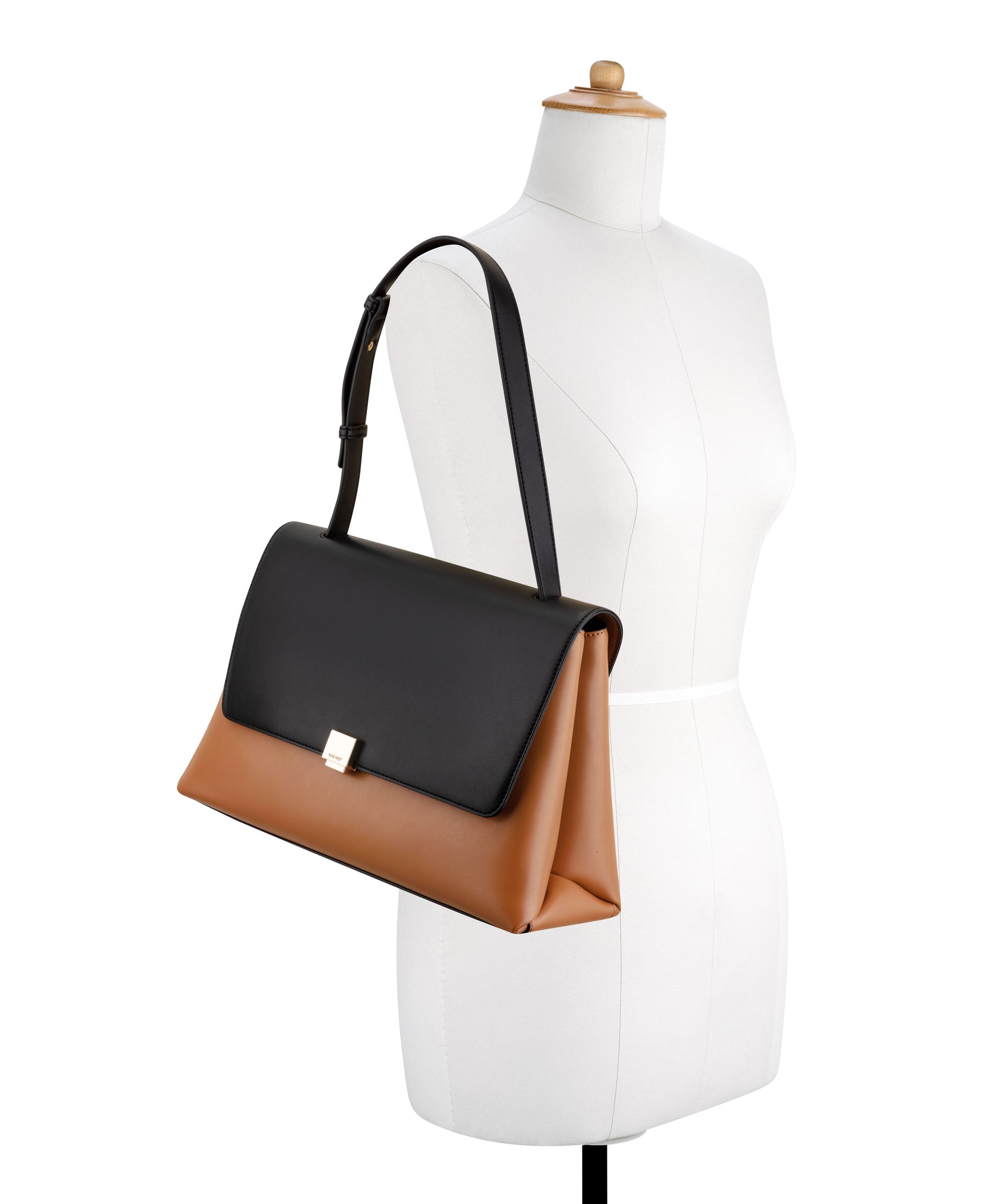Elowyn Brown Multi̇ Shoulder Bag