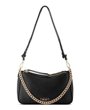 Denzielle Black Shoulder Bag
