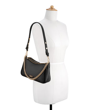 Denzielle Black Shoulder Bag