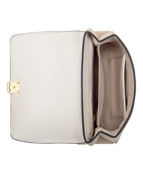 Elowyn Dark Beige Crossbody Bag