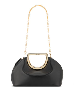 Palmin Black Clutch Bag
