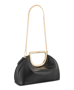 Palmin Black Clutch Bag