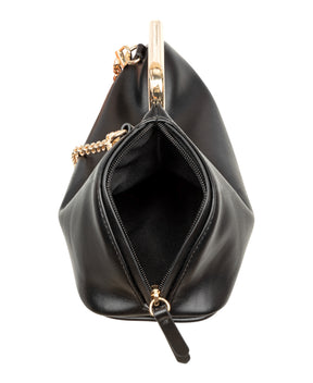 Palmin Black Clutch Bag