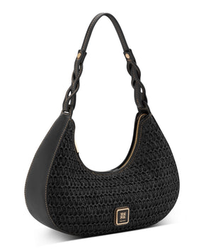 Nefi Black Shoulder Bag