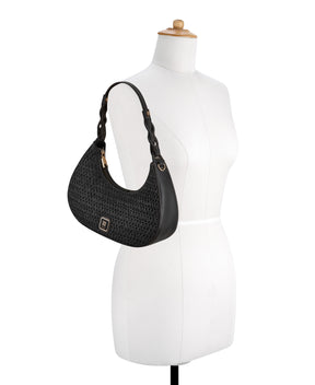 Nefi Black Shoulder Bag