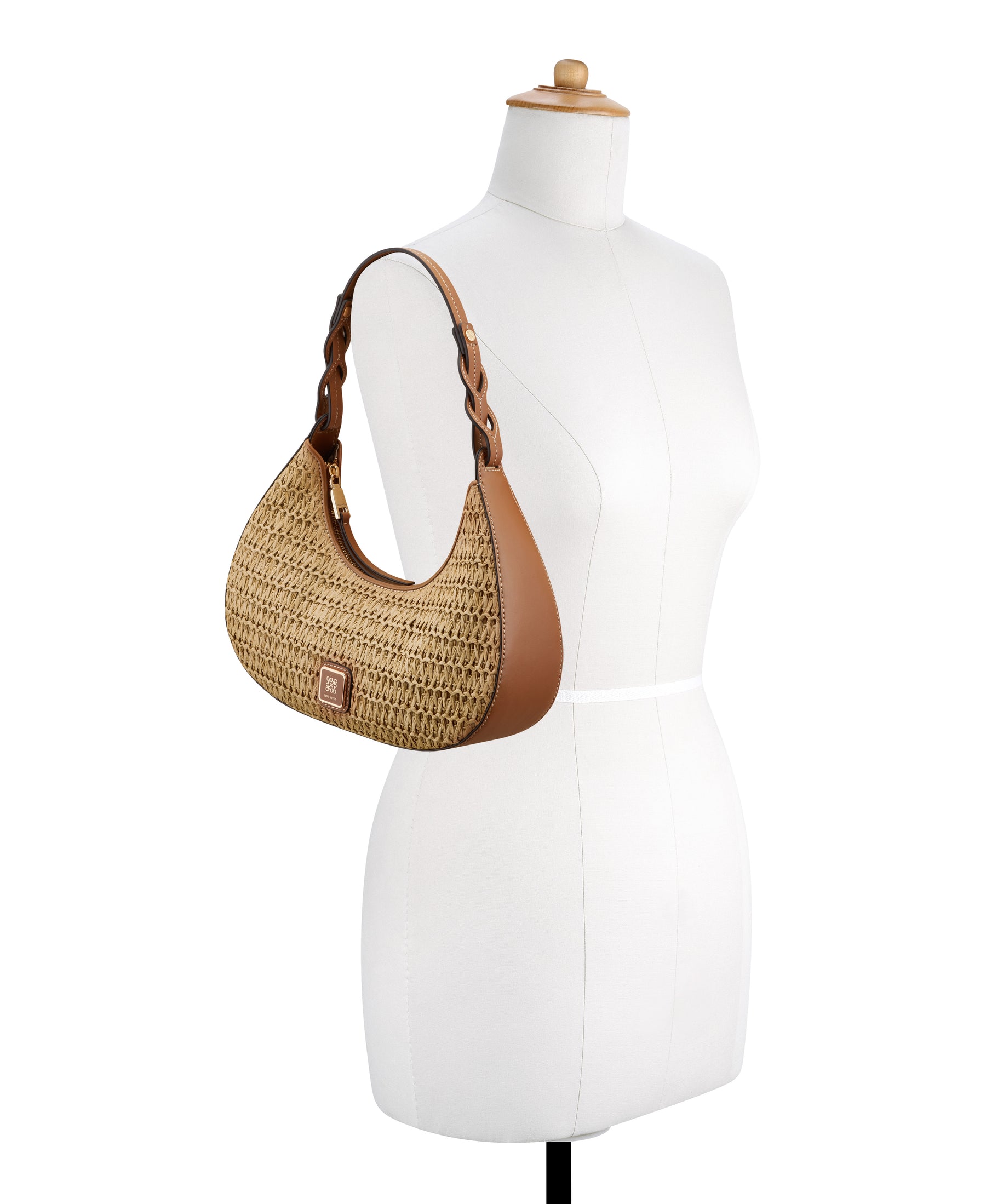 Nefi Light Brown Shoulder Bag