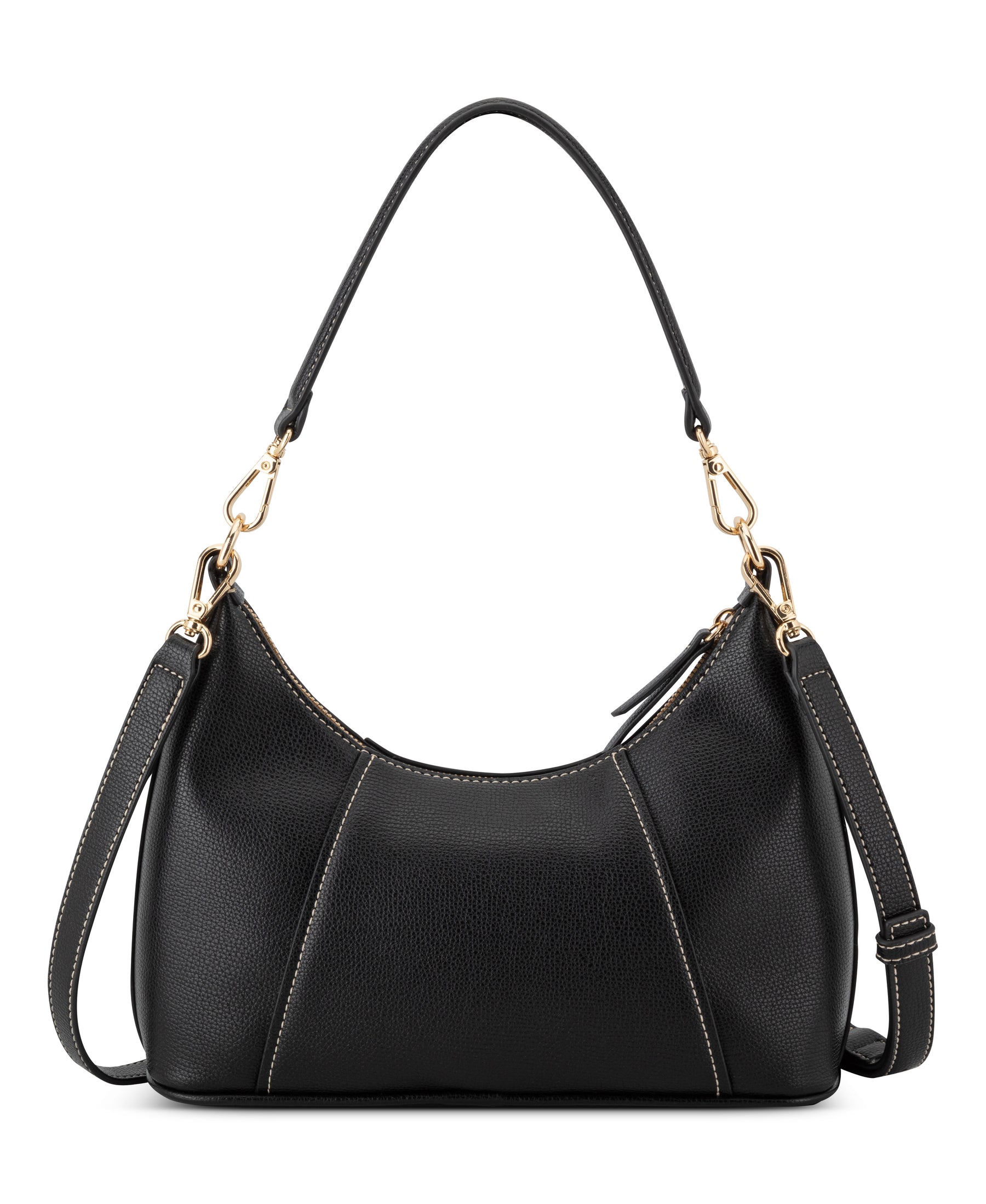 Quincie Black Shoulder Bag