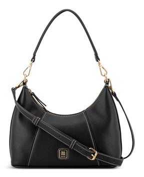 Quincie Black Shoulder Bag
