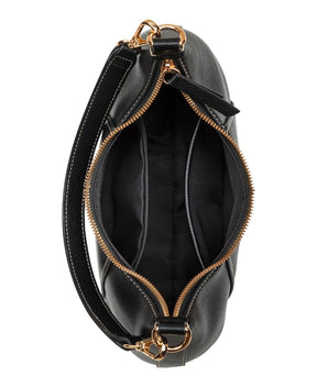 Quincie Black Shoulder Bag