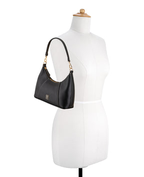 Quincie Black Shoulder Bag