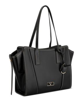 Fleura Black Tote Carry All Bag