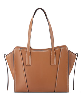 Fleura Light Brown Tote Carry All Bag