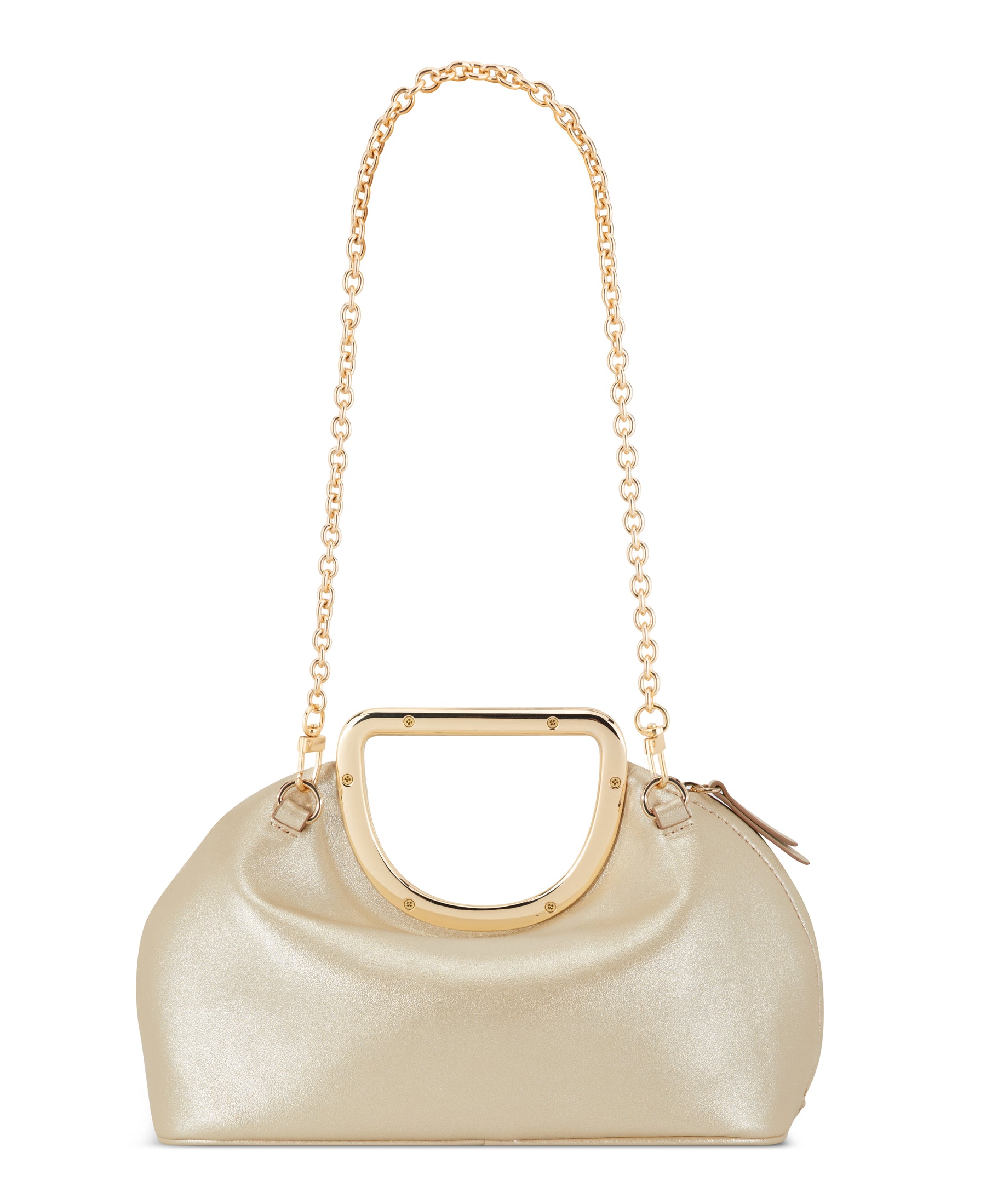 Palmin Golden Clutch Bag