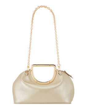 Palmin Golden Clutch Bag