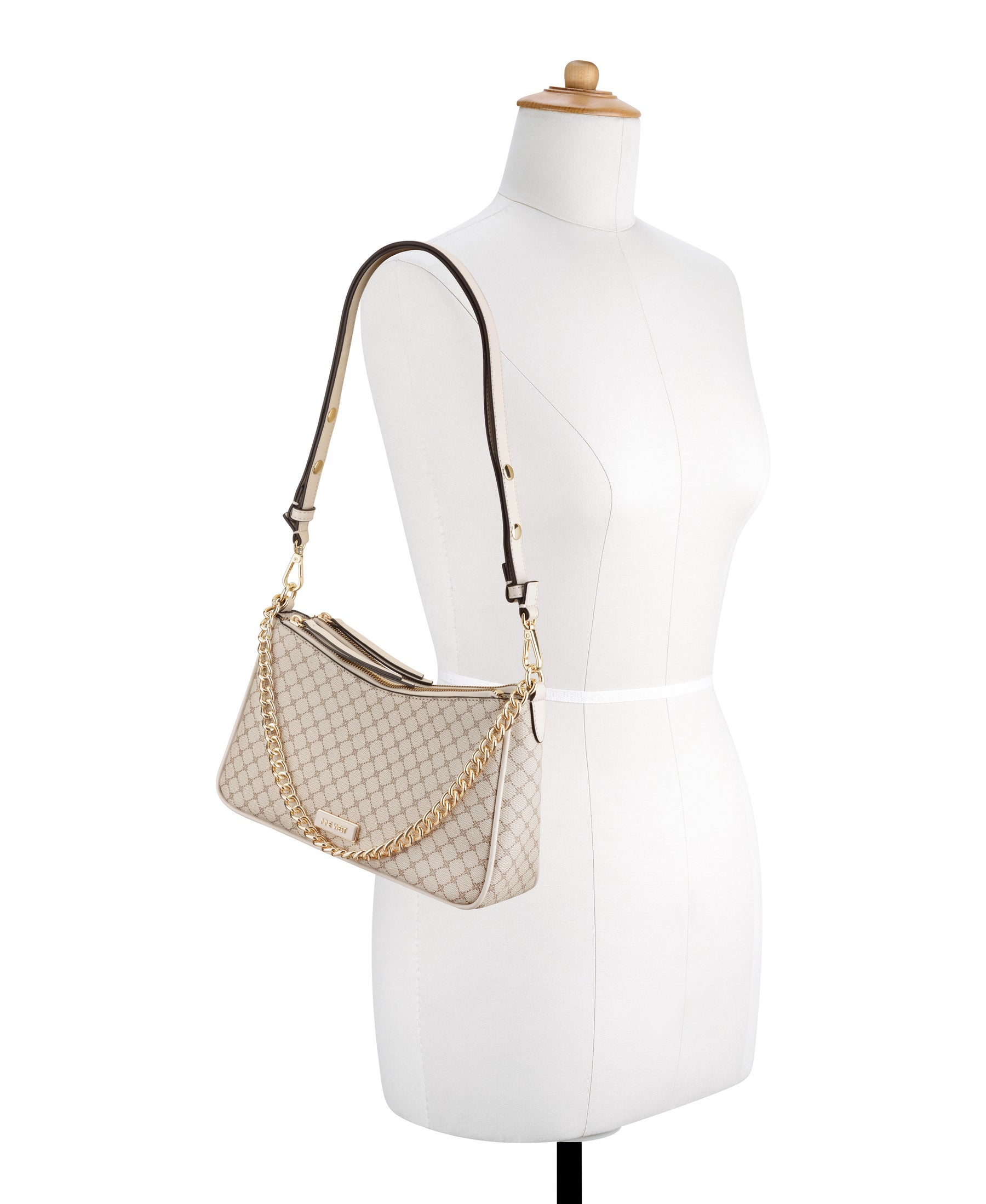 Denzielle Dark Beige Shoulder Bag