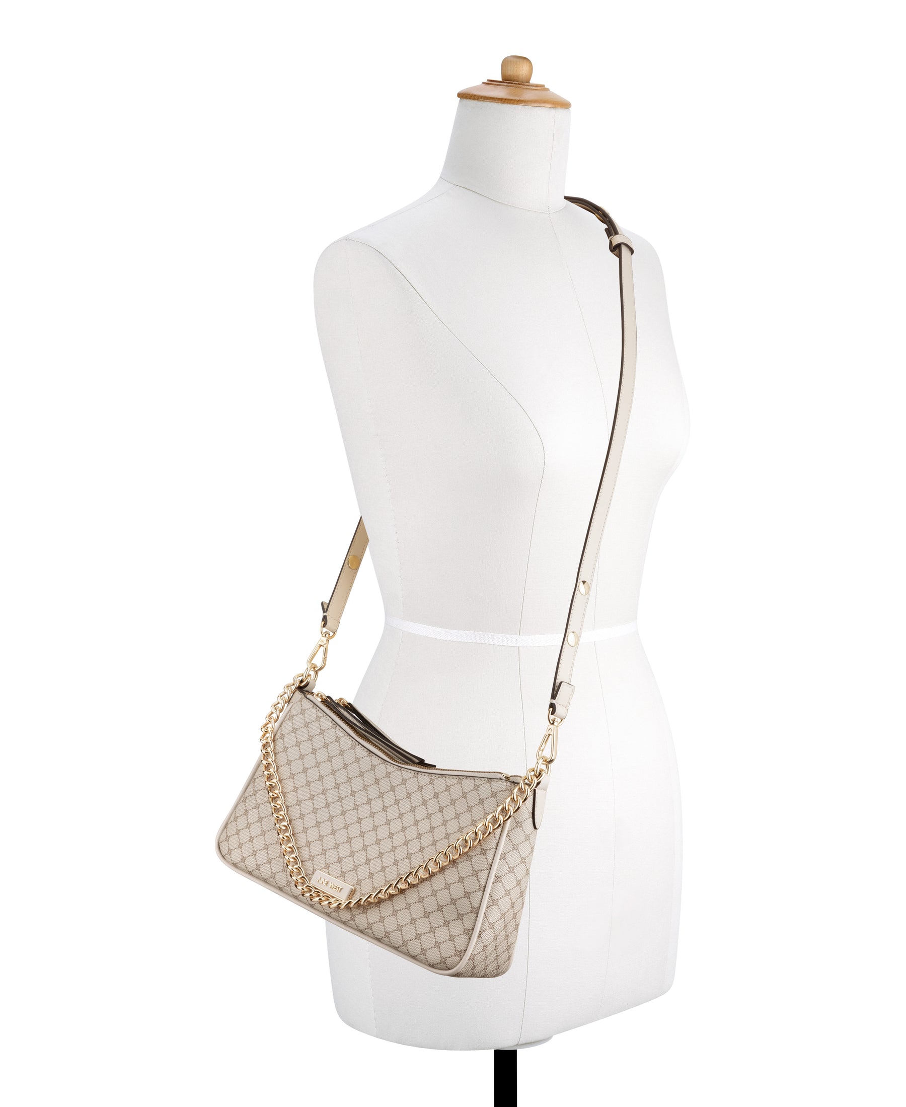 Denzielle Dark Beige Shoulder Bag