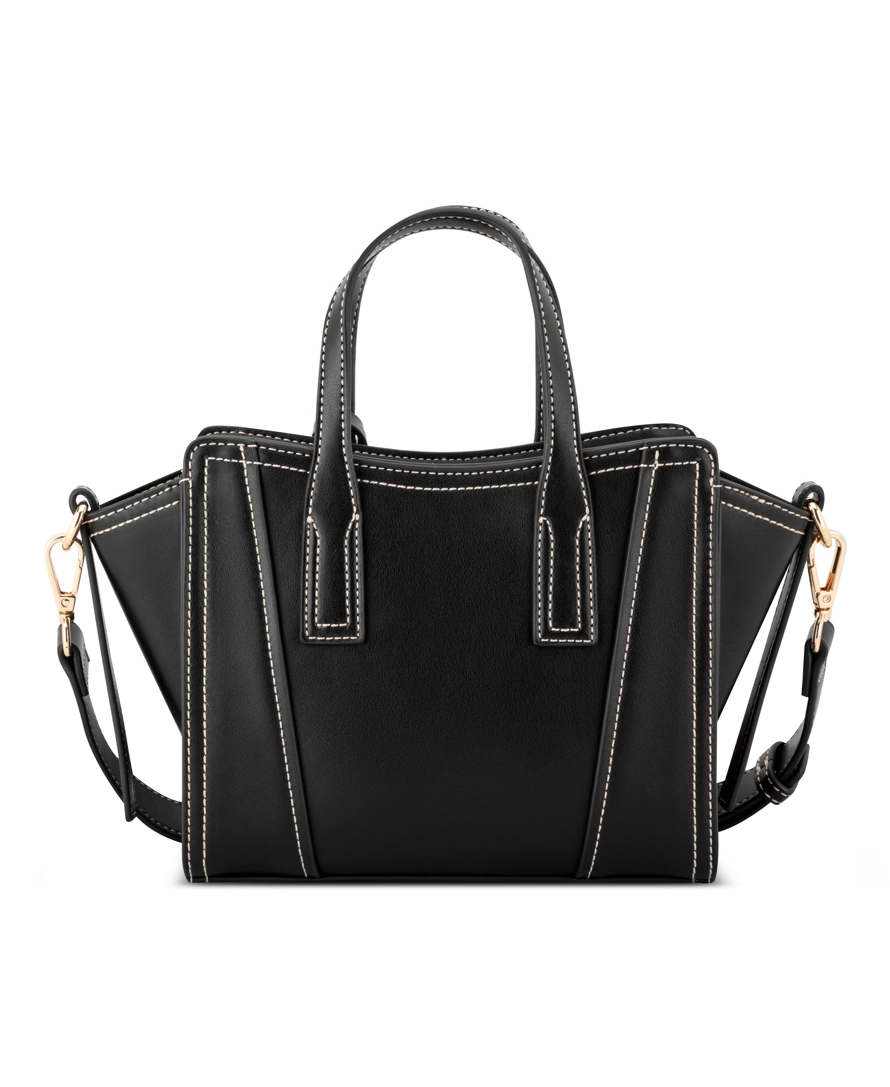 Fleura Black Mini Satchel Bag