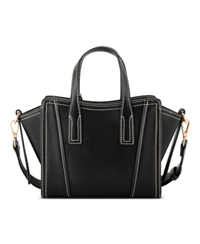 Fleura Black Mini Satchel Bag