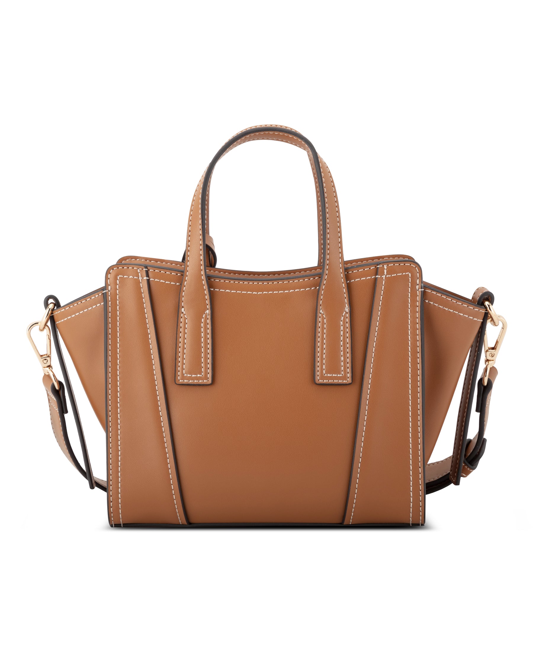 Fleura Light Brown Mini Satchel Bag