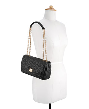 Ulmara Black Crossbody Bag