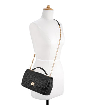 Ulmara Black Crossbody Bag