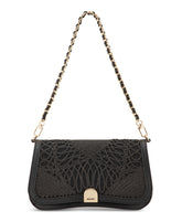 Somi Black Clutch Bag