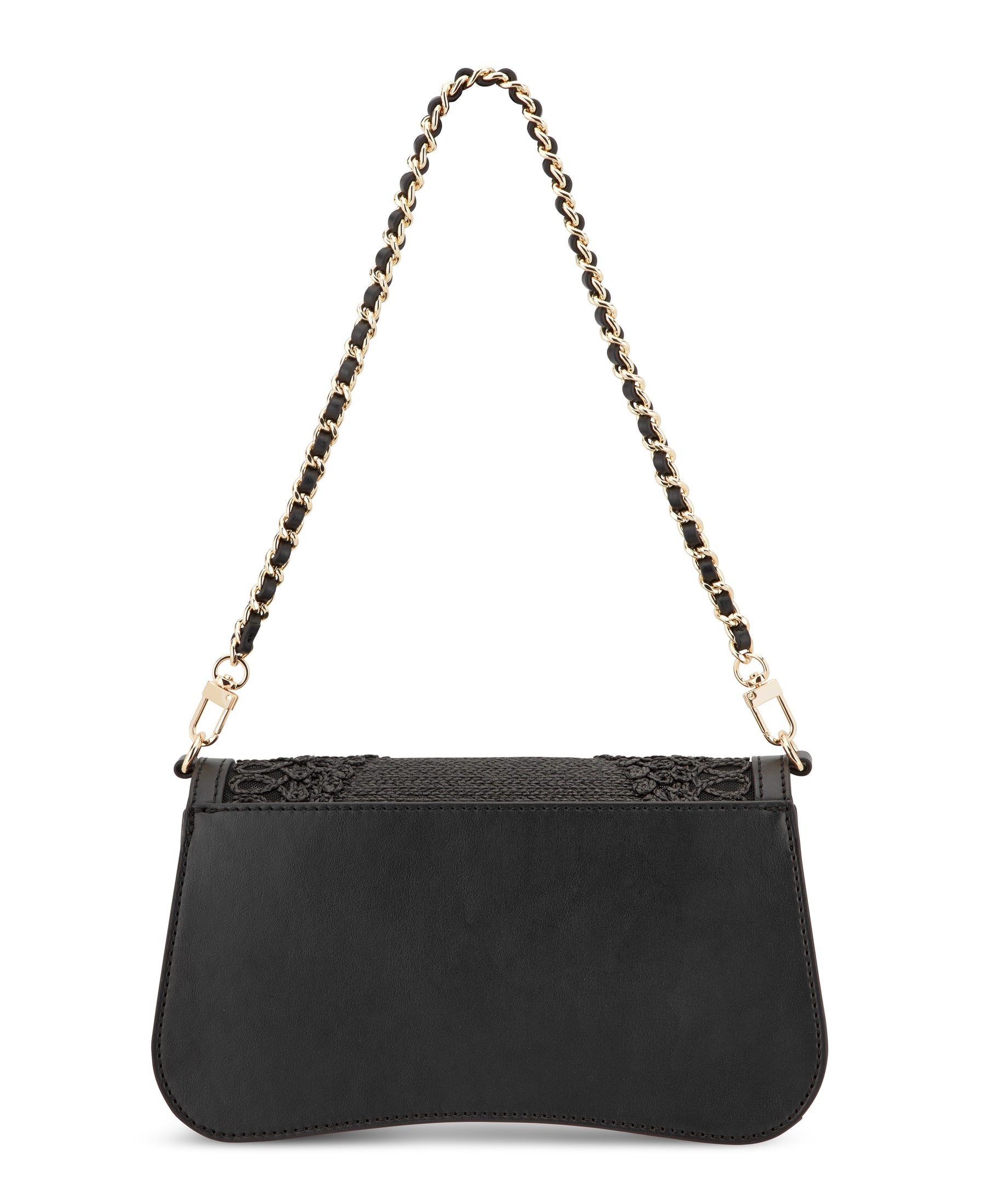 Somi Black Clutch Bag