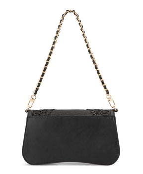 Somi Black Clutch Bag