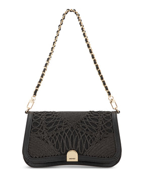 Somi Black Clutch Bag