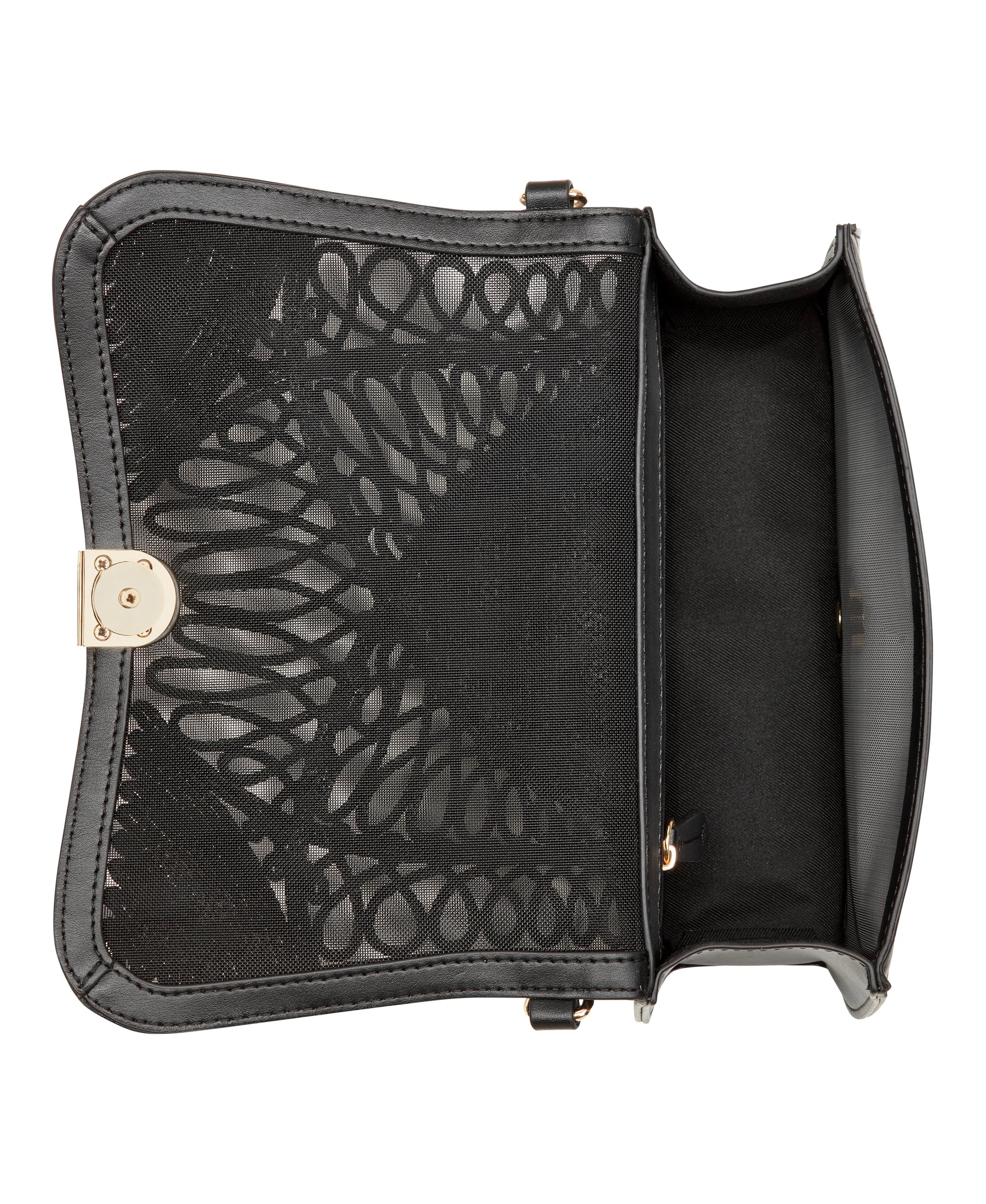 Somi Black Clutch Bag