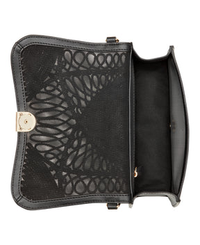 Somi Black Clutch Bag