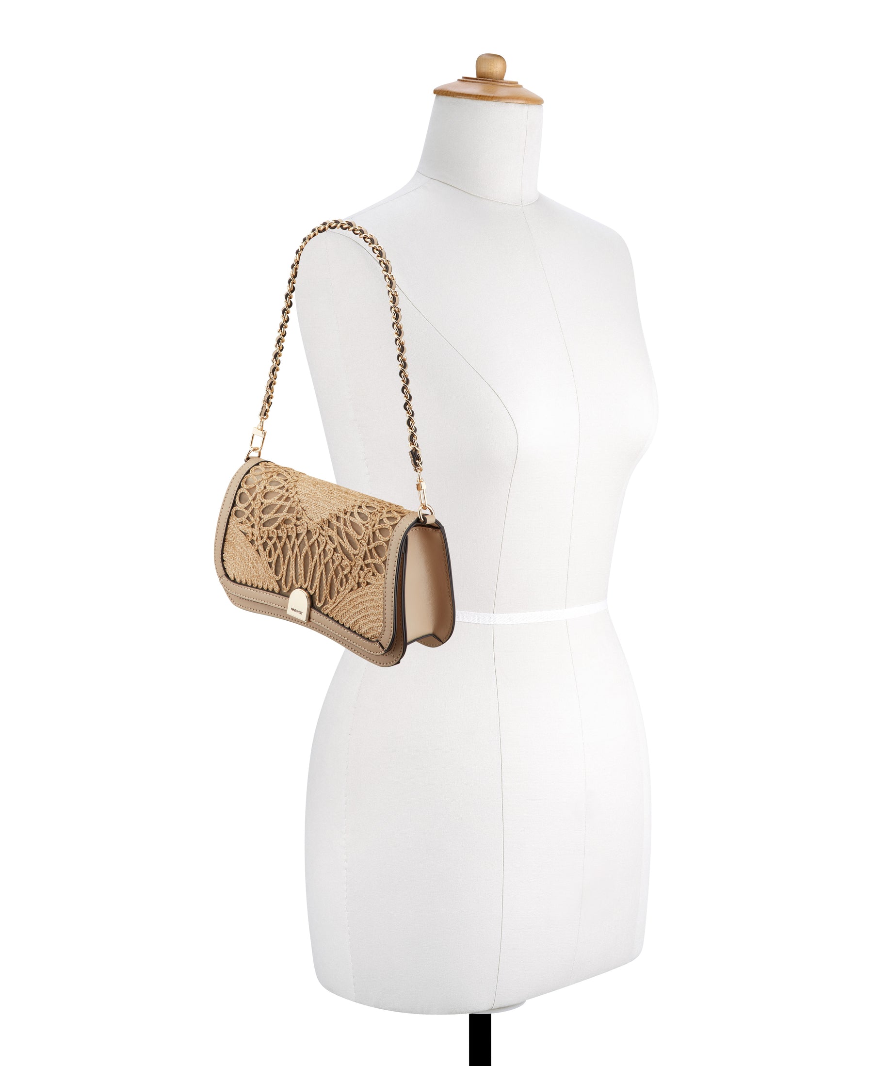 Somi Beige Clutch Bag