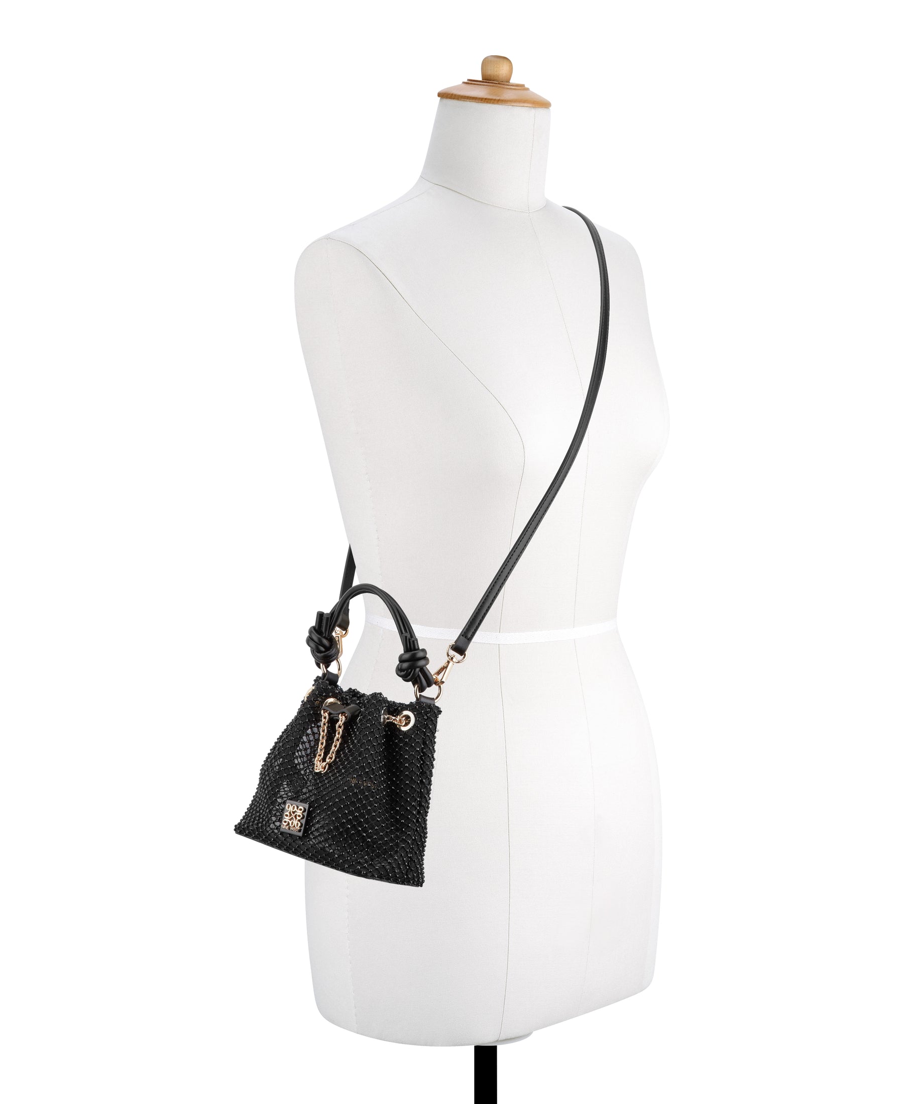 Wrenna Drawstring Bucket Small Bag