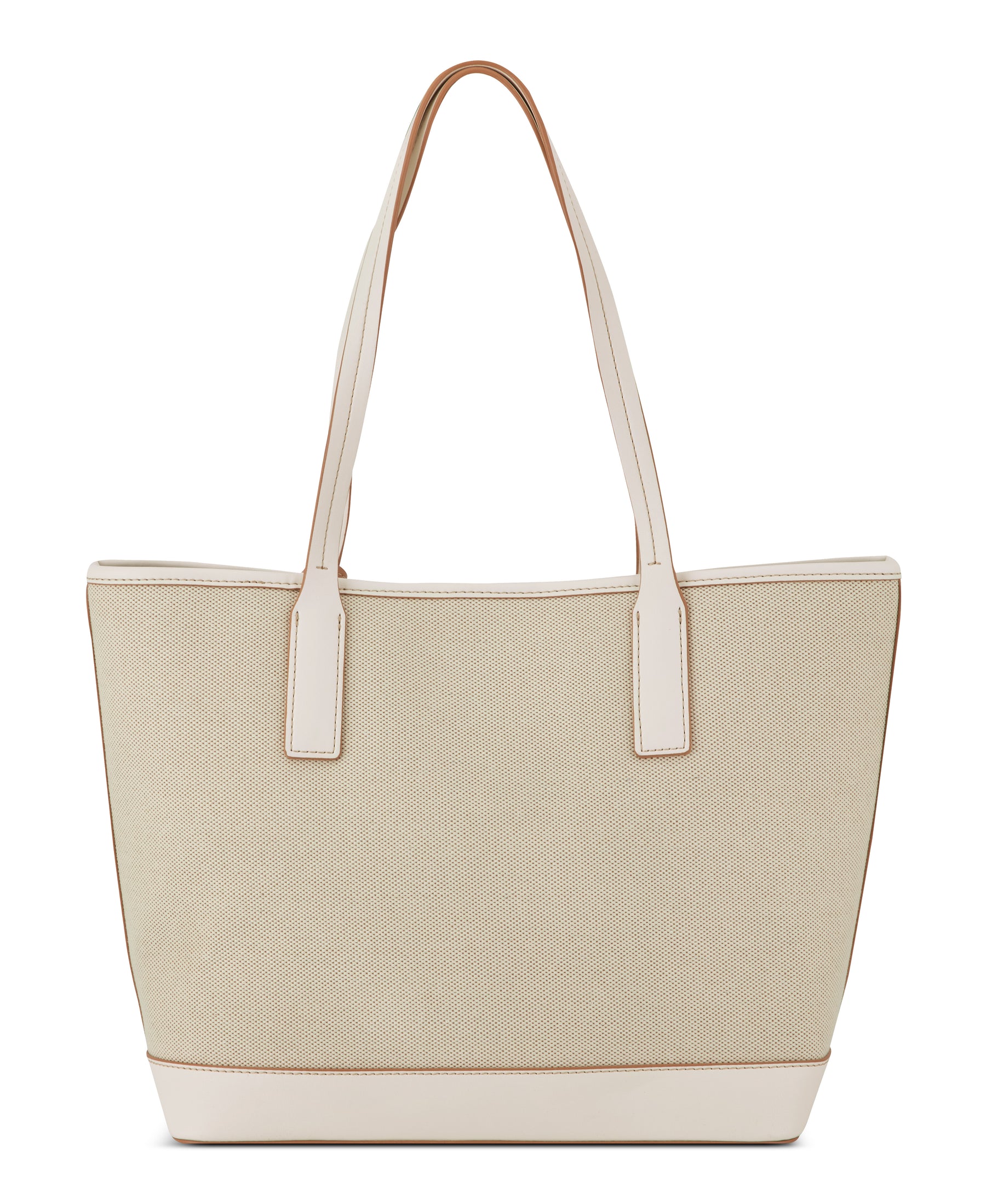 Talley Dark Beige 2 In 1 Tote Carry All Bag