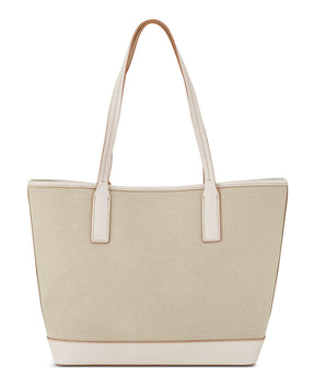 Talley Dark Beige 2 In 1 Tote Carry All Bag