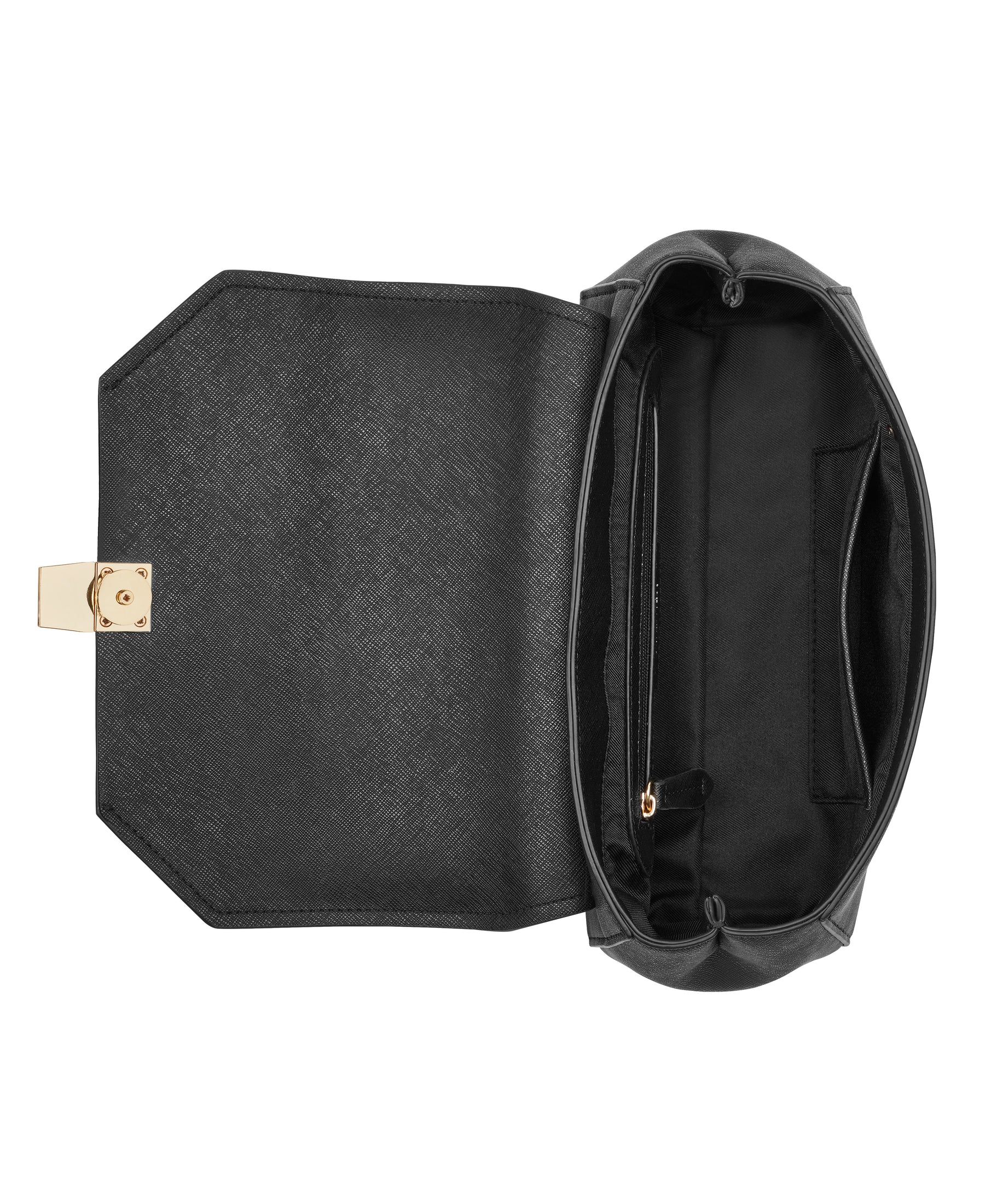 Zenia Black Crossbody Bag