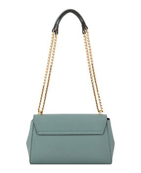Zenia Blue Crossbody Bag