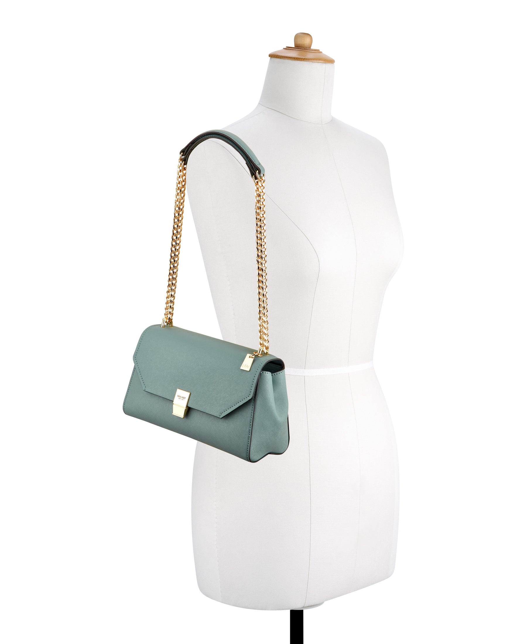 Zenia Blue Crossbody Bag