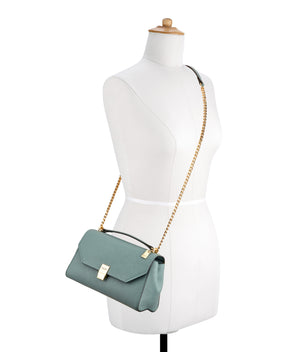 Zenia Blue Crossbody Bag