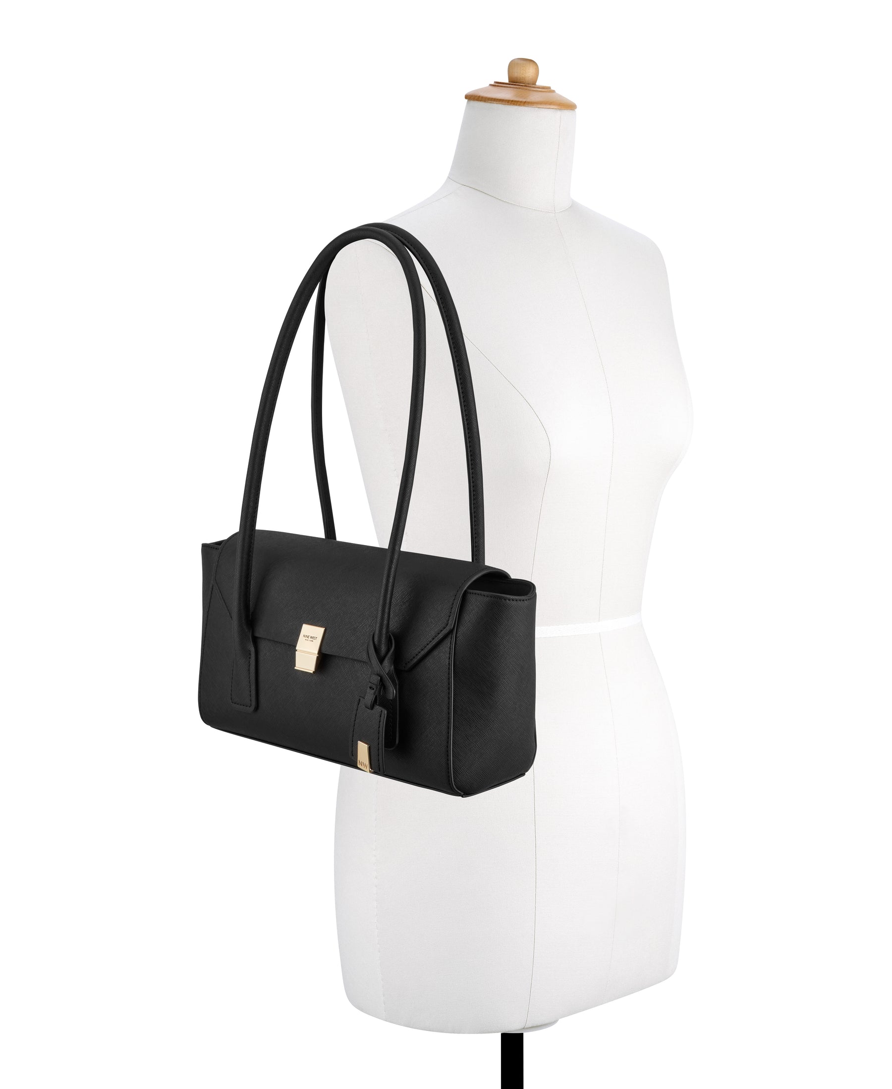 Zenia Black Shoulder Bag